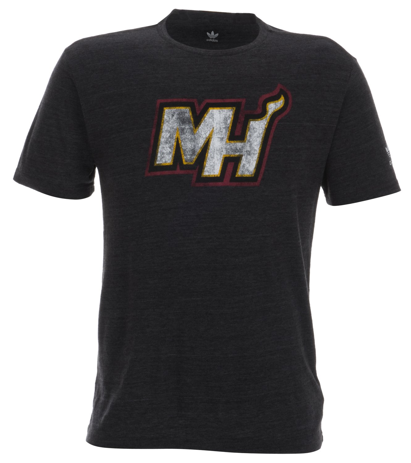 adidas Men's Miami Heat Bigger Better Logo T-shirt