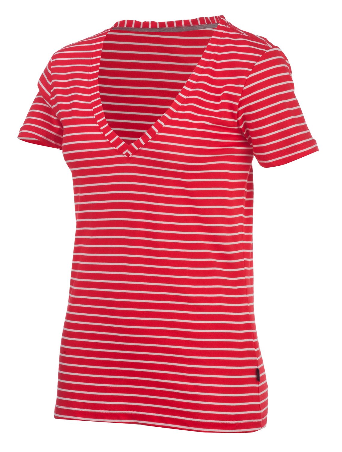 Nike Women's Jersey Stripe Deep V-neck Top