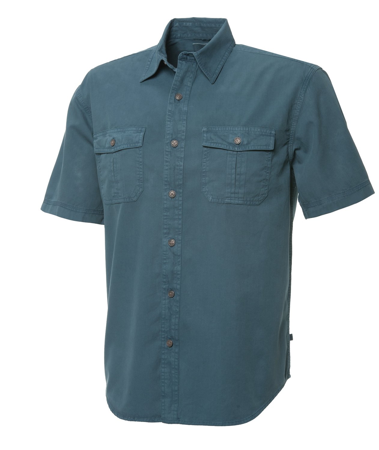 Magellan Outdoors Men's Short Sleeve Pigment Dyed Shirt