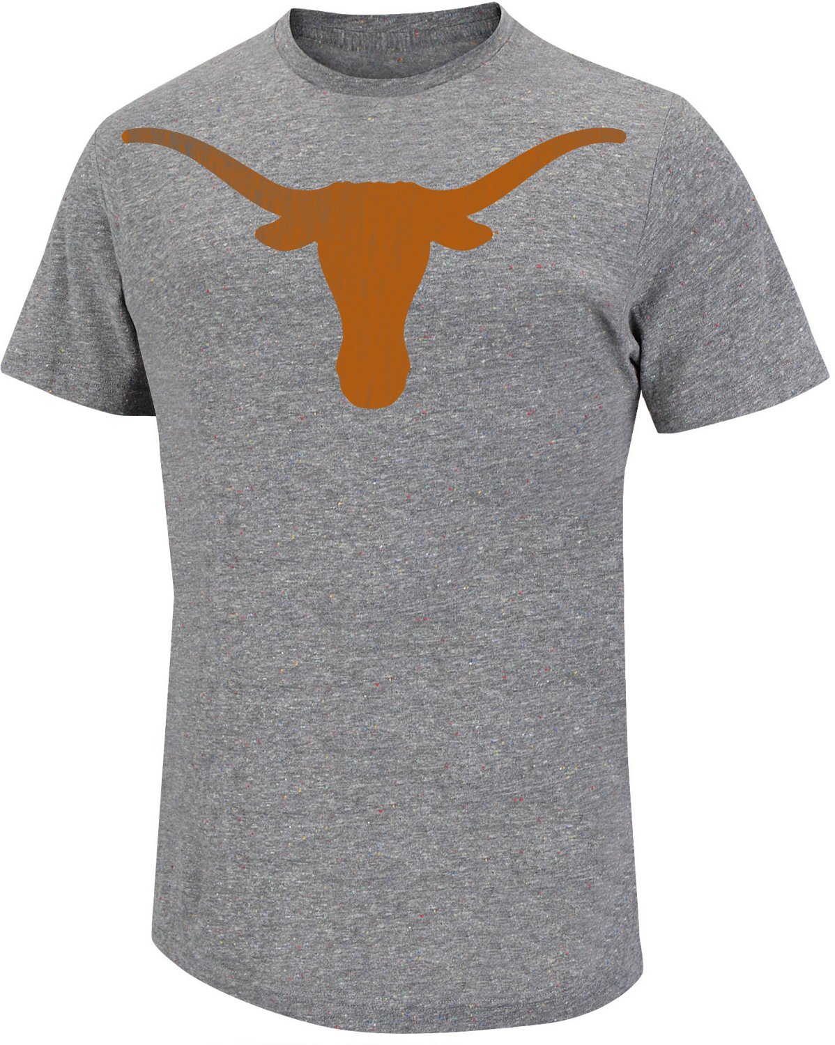 Majestic Adults' University of Texas Section 101 Fuzzy Logo T-shirt