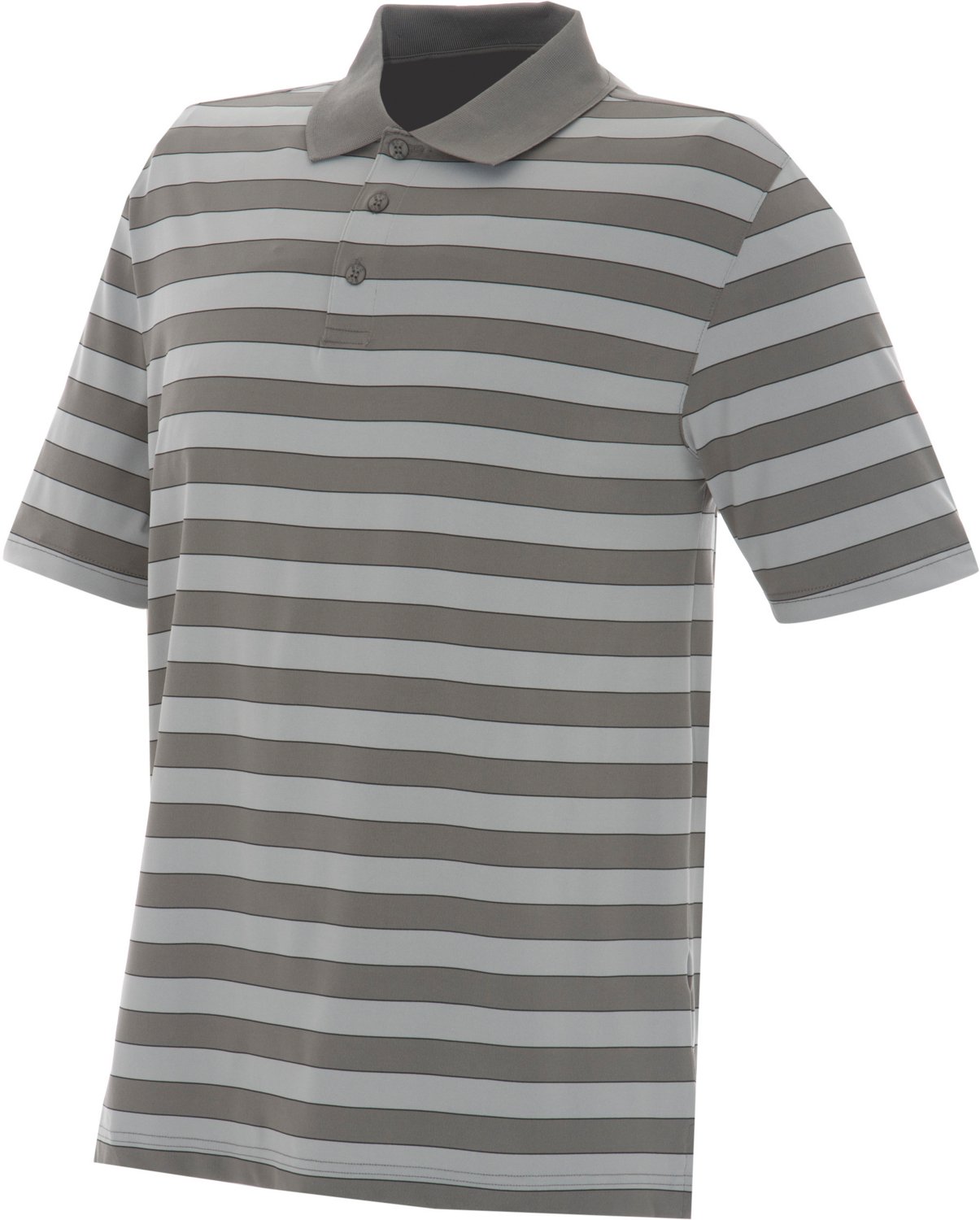 BCG Men's Bold Stripe Golf Polo