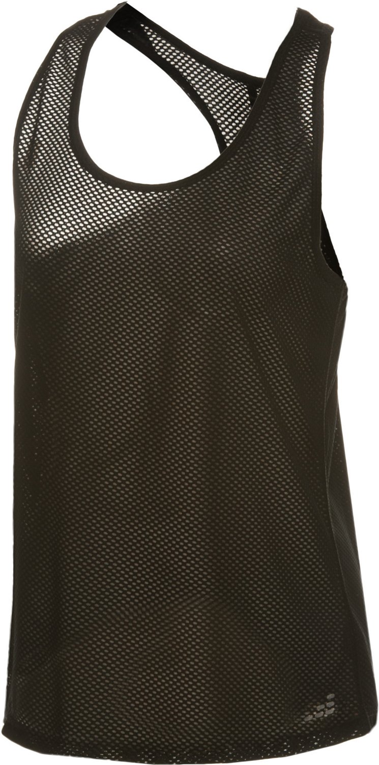 BCG Women's Loose Mesh Racerback Tank Top