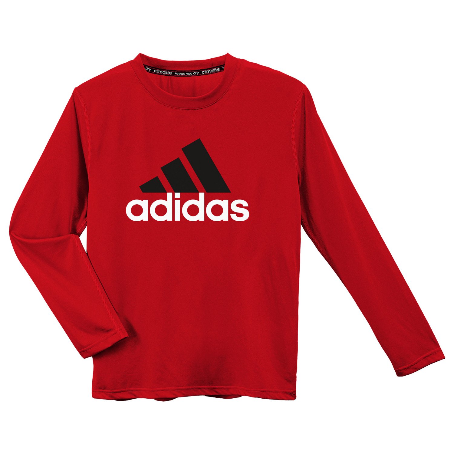 Shirts amp; TShirts gt; adidas Boys39; climalite® Big Logo Long Slee Shirts amp; TShirts gt; adidas Boys39; climalite® Big Logo Long Slee
