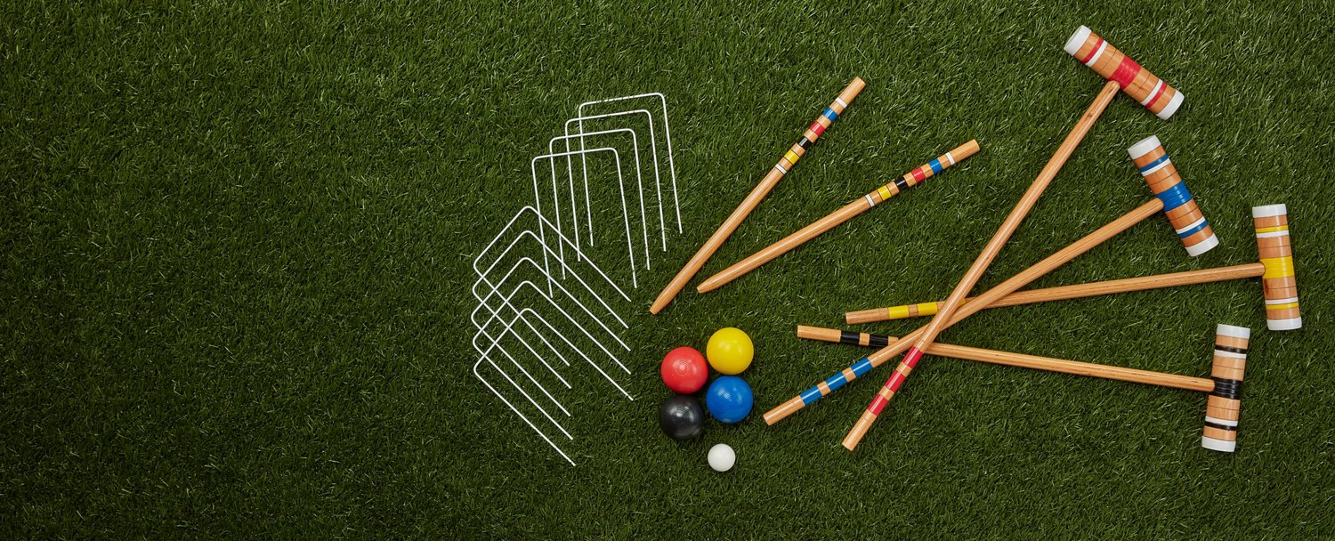 Superior™ Backyard Croquet and Bocce Combo Set Academy
