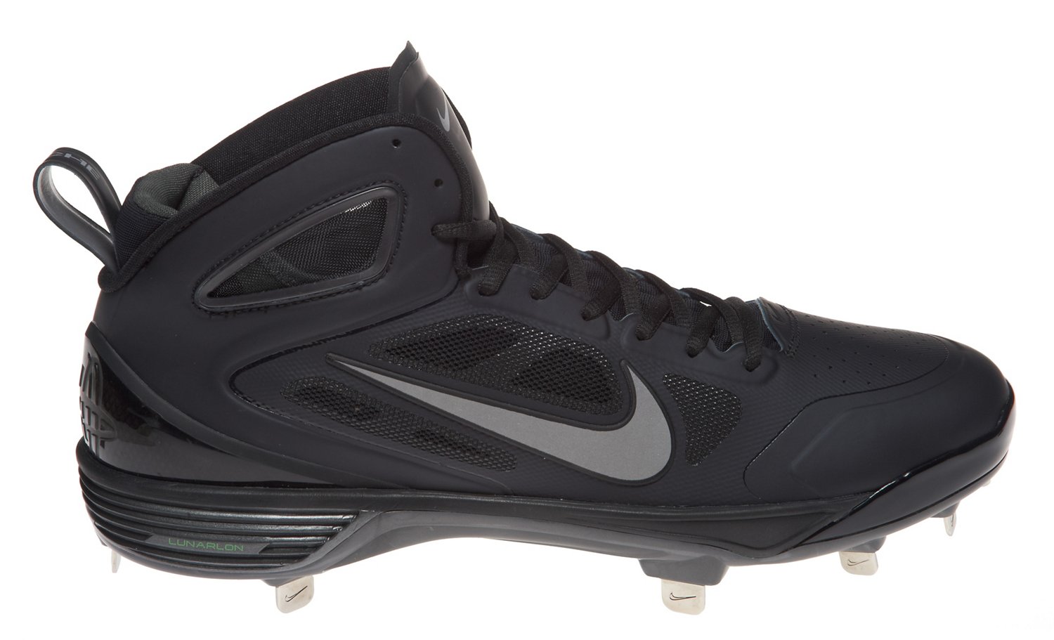 Nike Men's Huarache Carbon Elite Mid Metal Baseball Cleats