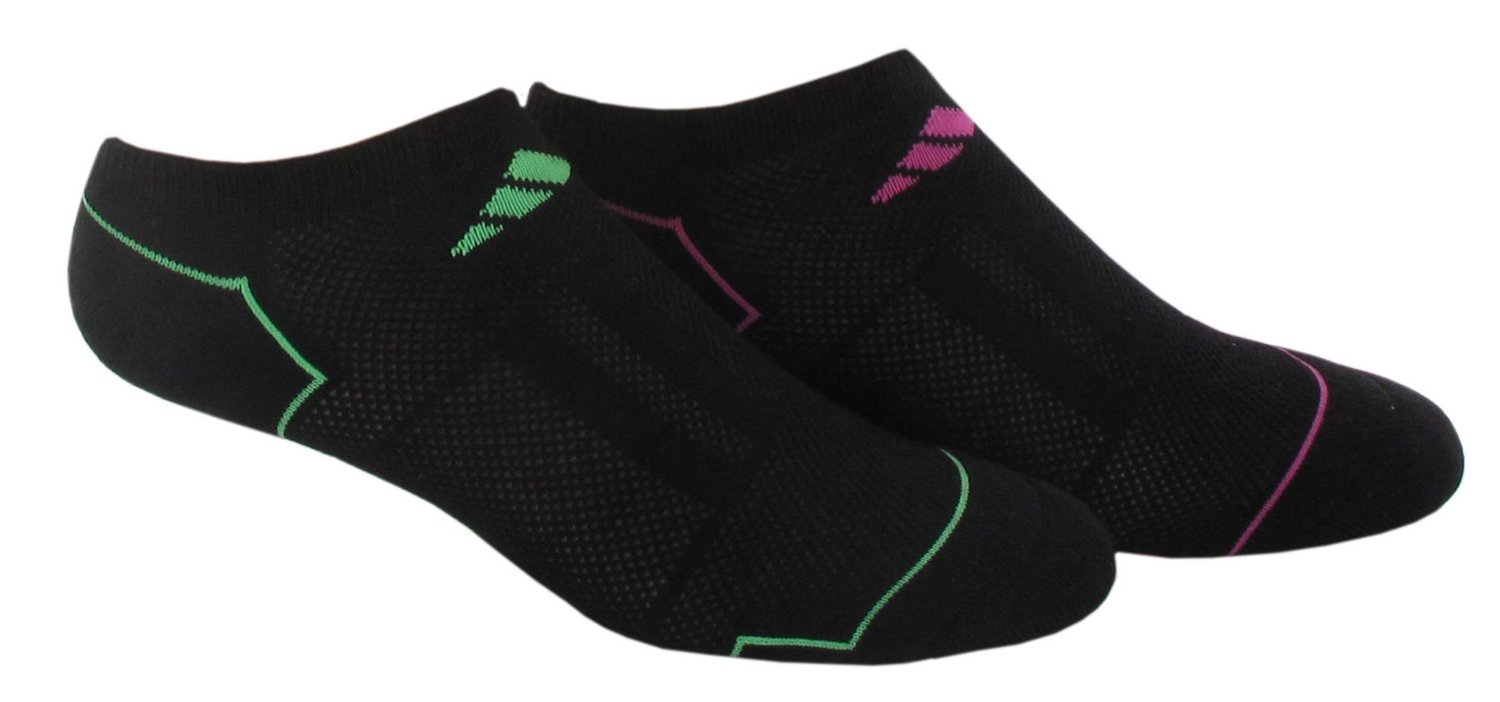 adidas Women's ClimaCool® II No-Show Socks 2-Pack