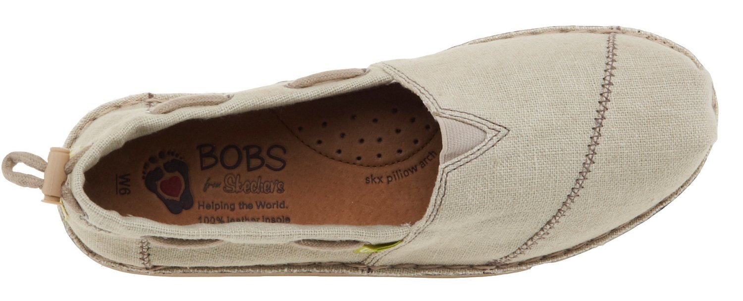 SKECHERS Women's Bobs Chill Recycle Boat Moc Casual Shoes thumbnail
