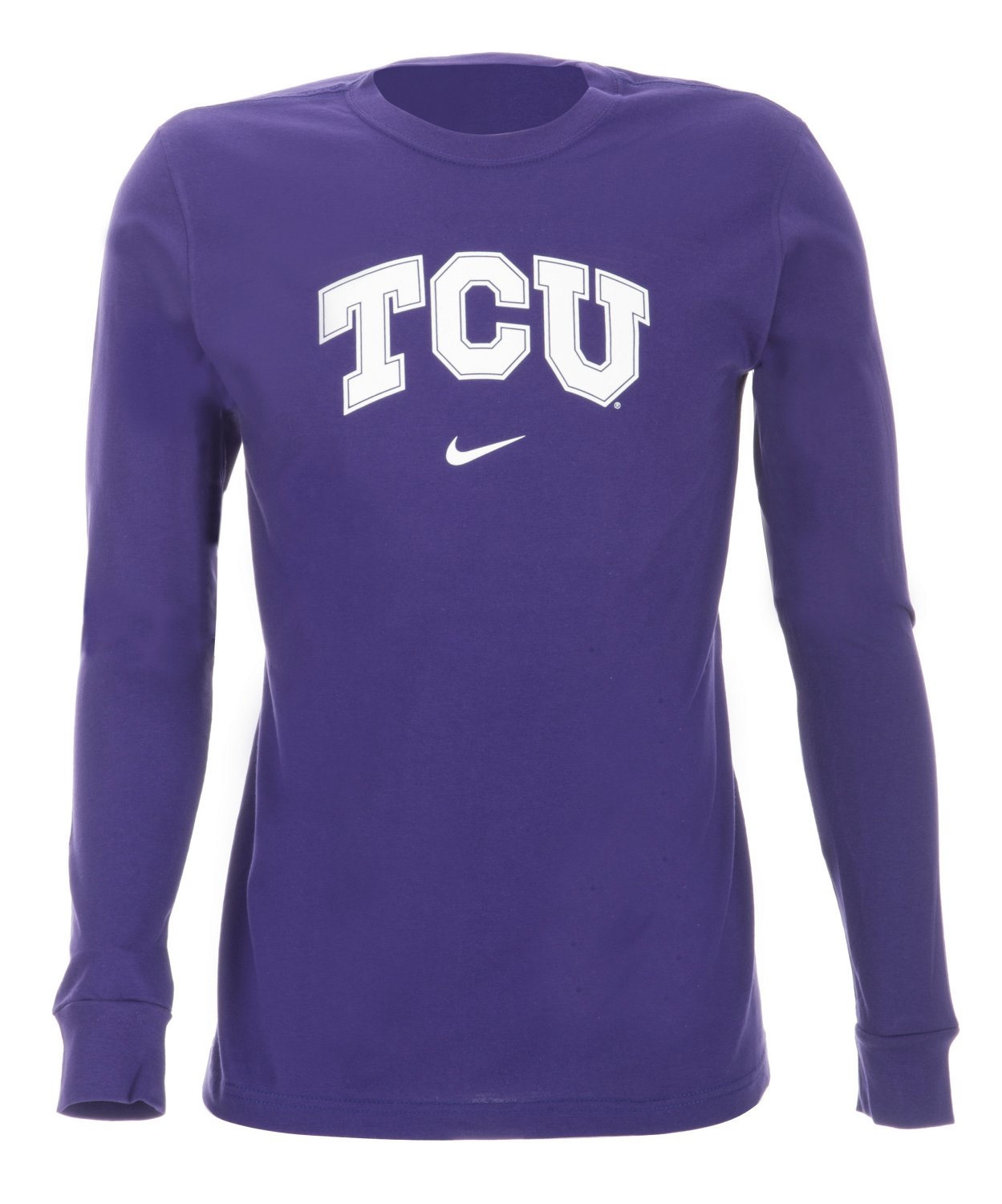 Nike Men's Texas Christian University Long Sleeve Classic Arch T-shirt thumbnail
