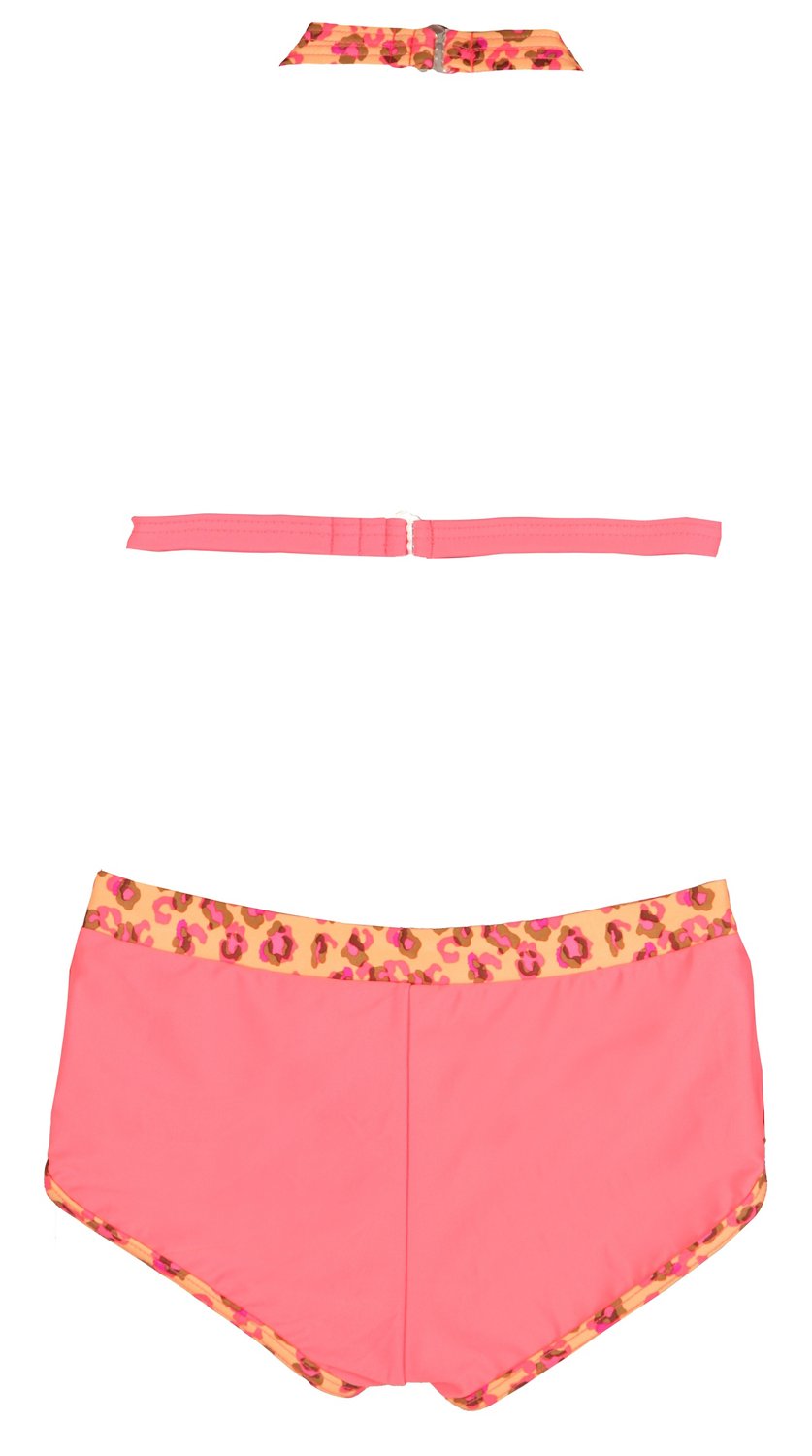O'rageous® Girls' Wild Cat Stationary Halter and Boy Short Set thumbnail