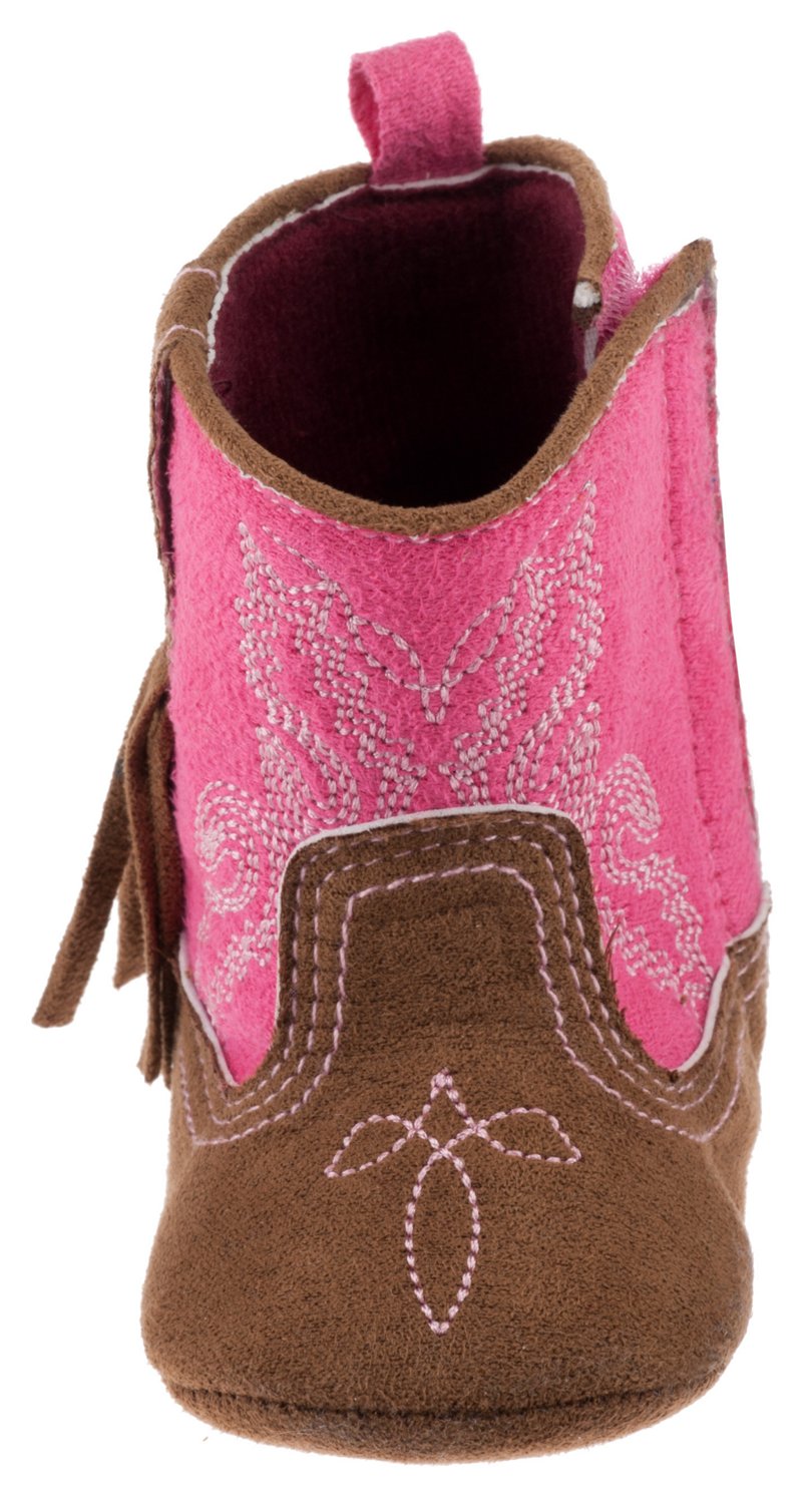 Rising Star Infant Girls' Crib Cowboy Boots thumbnail