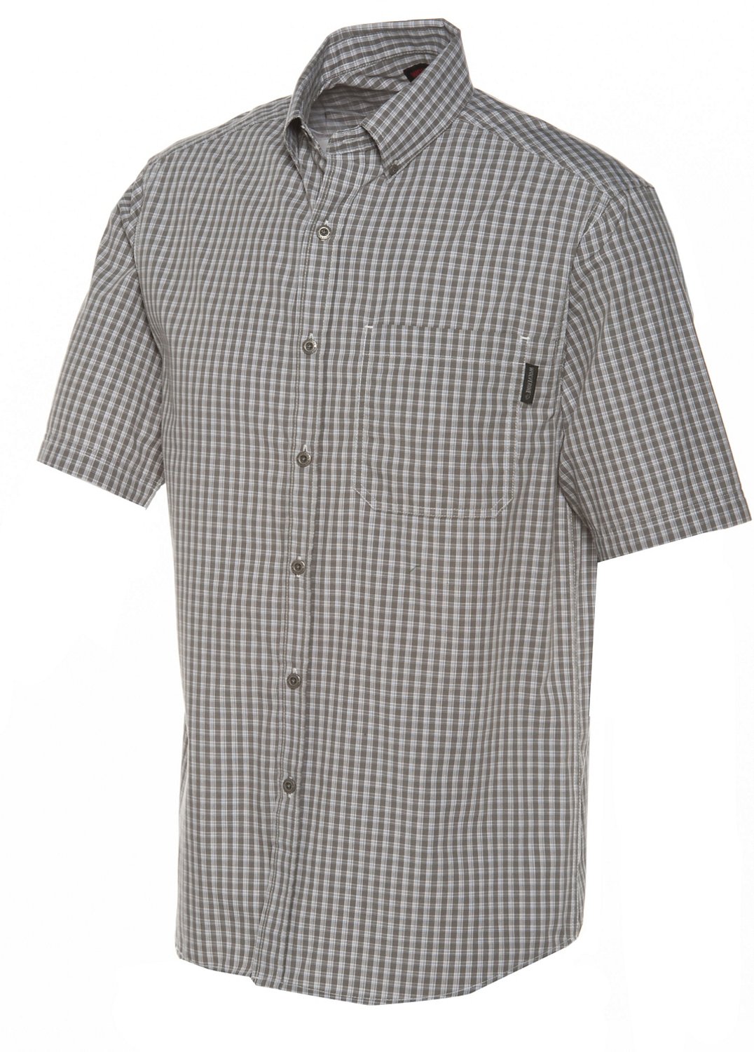 Wolverine Men's Briscoe Short Sleeve Plaid Button-Down Shirt