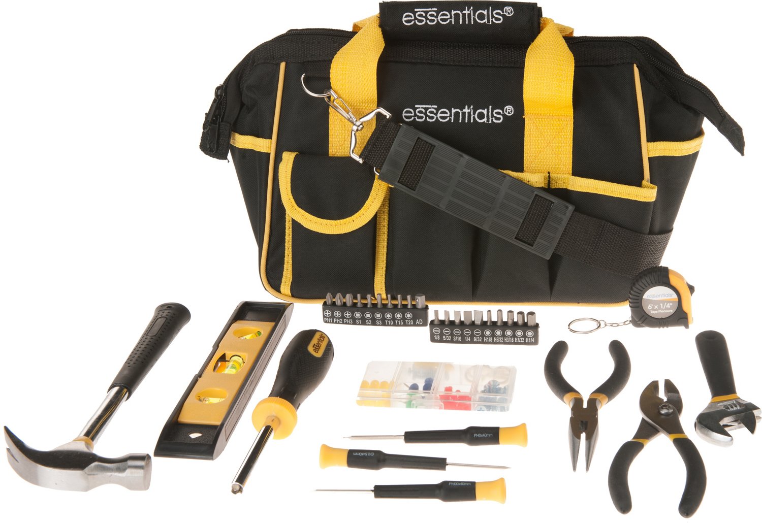 Essentials 12-Piece Around the House Tool Kit