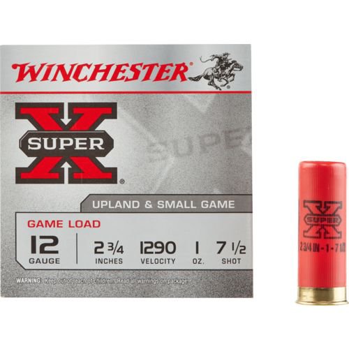 Winchester Super-X® Lead Shot Game Load 12 Gauge Shotshells