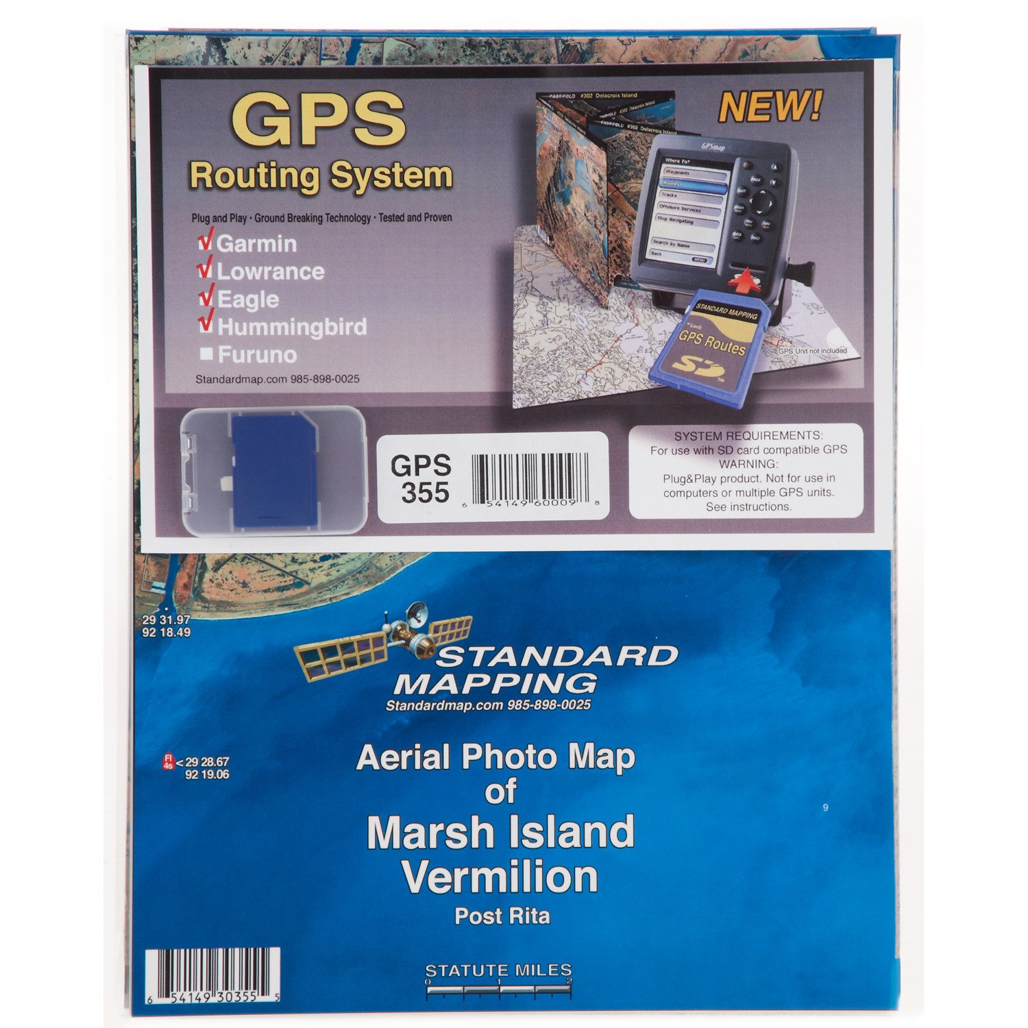 Standard Mapping March Island - Vermilion Bay Folded Map thumbnail