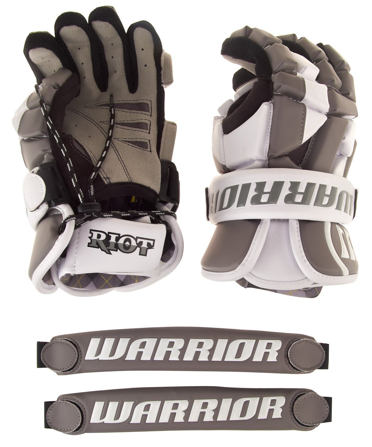 Warrior Men's Riot Lacrosse Gloves thumbnail