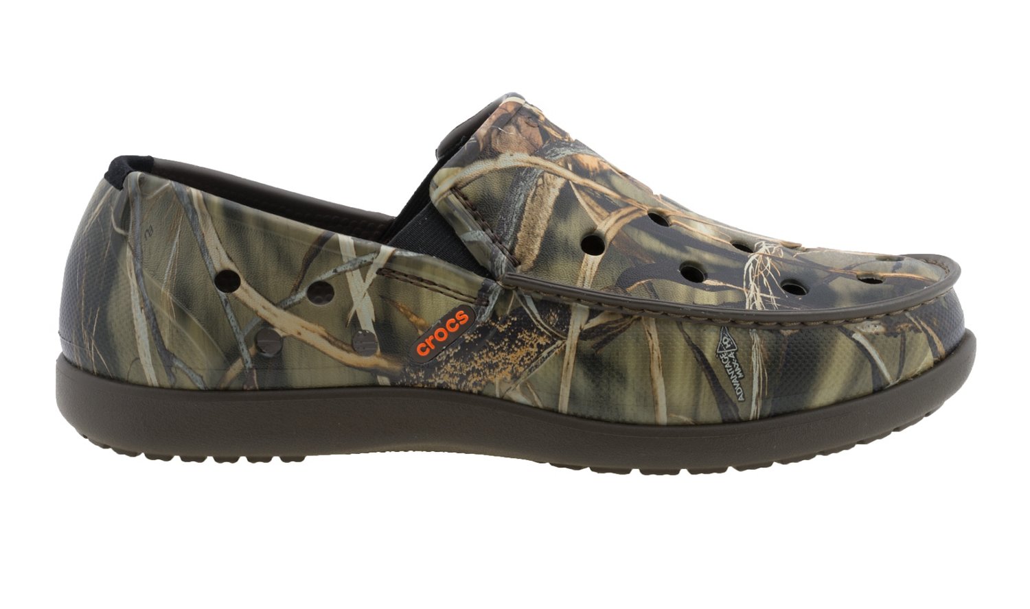 Crocs™ Men's Duet Santa Cruz Realtree Camo Loafers thumbnail