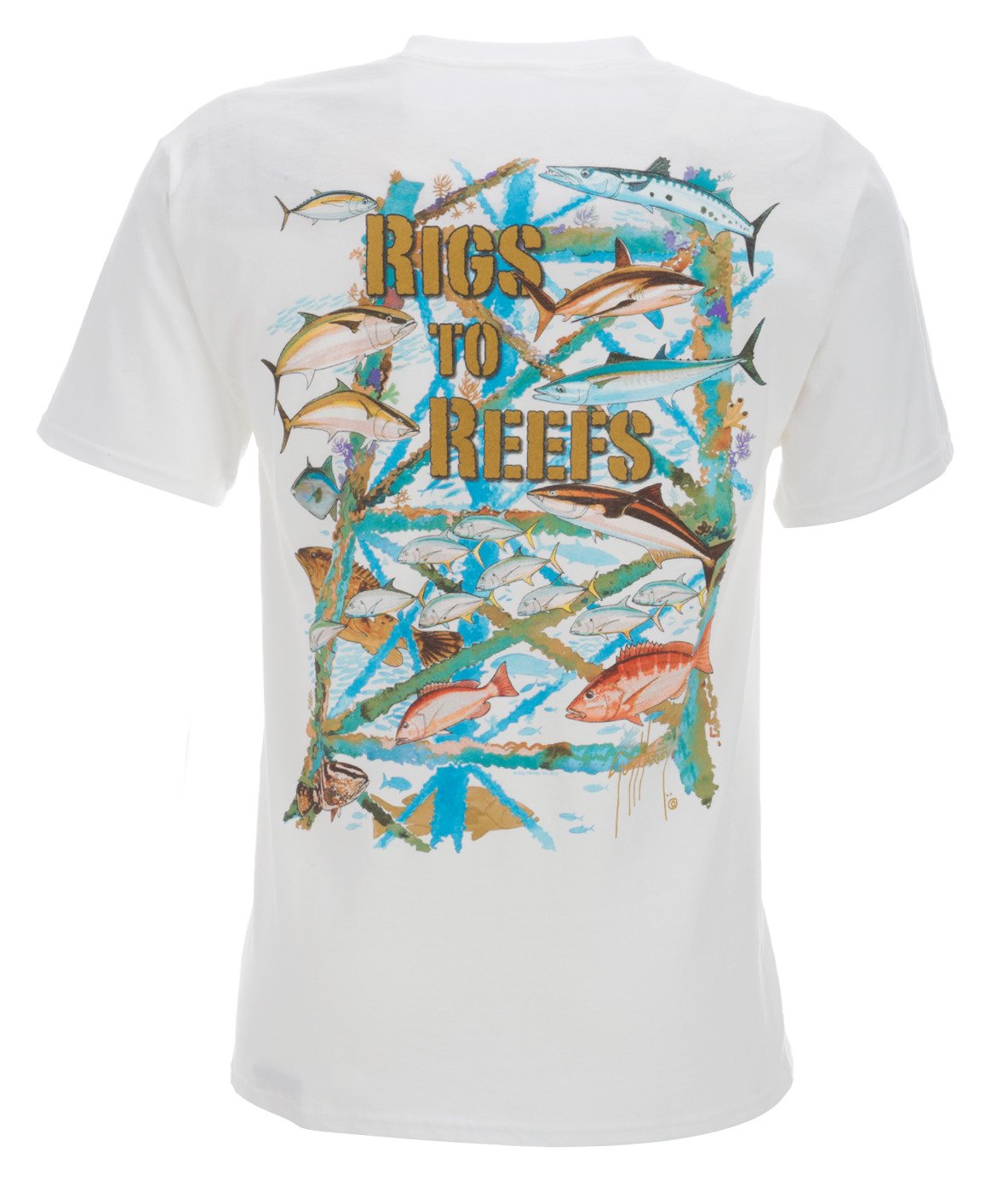 Guy Harvey Rigs to Reef T-shirt thumbnail