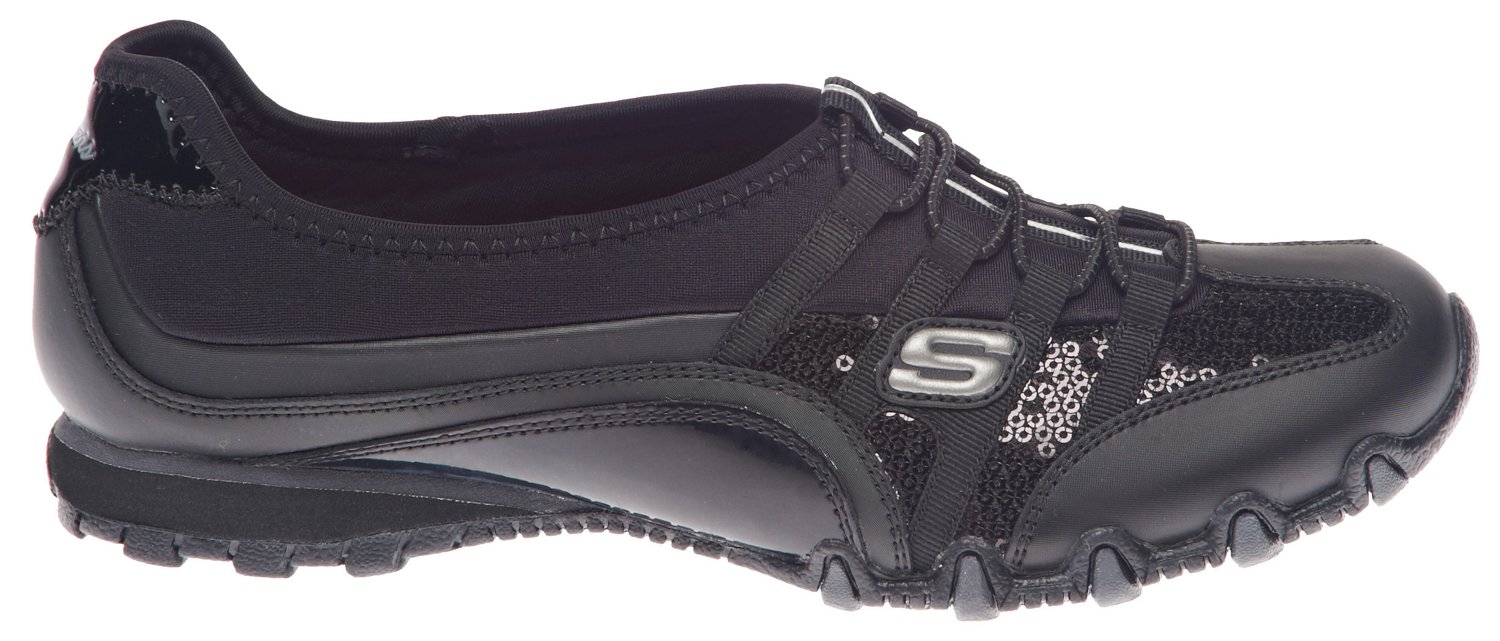 SKECHERS Women's Bikers Star Struck Athletic Lifestyle Shoes