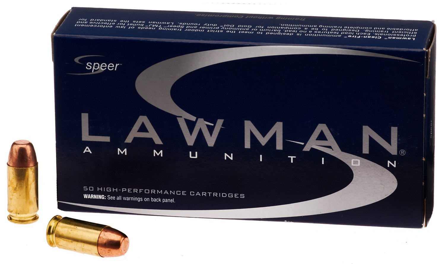 Speer® Lawman .45 Automatic 185-Grain FMJ Centerfire Handgun Ammunition