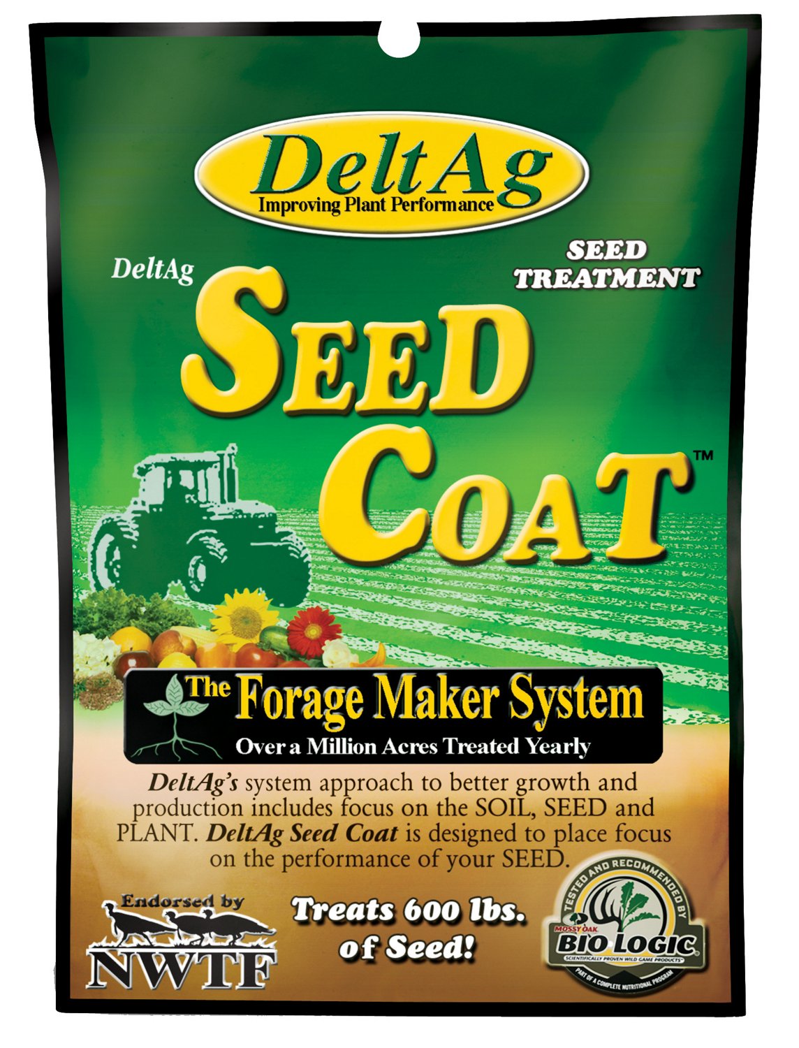 BioLogic DeltAg 4 oz. Seed Coat Seed Treatment