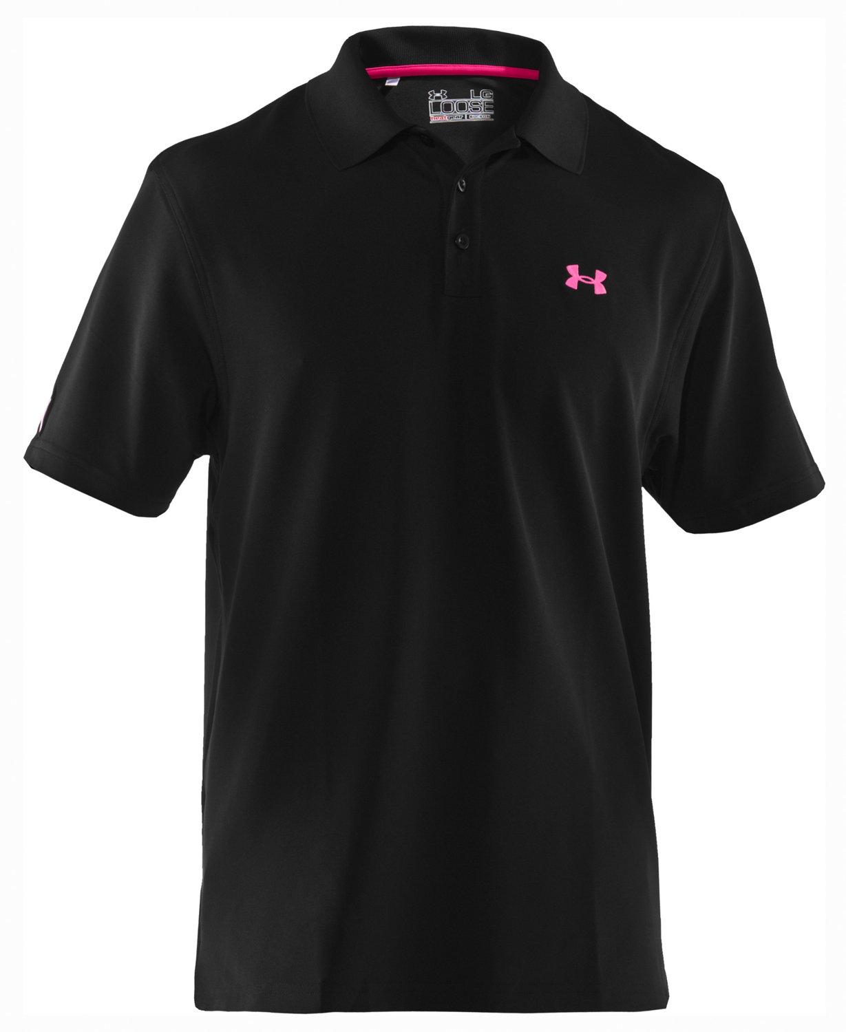 Under Armour® Men's Power in Pink Performance Polo