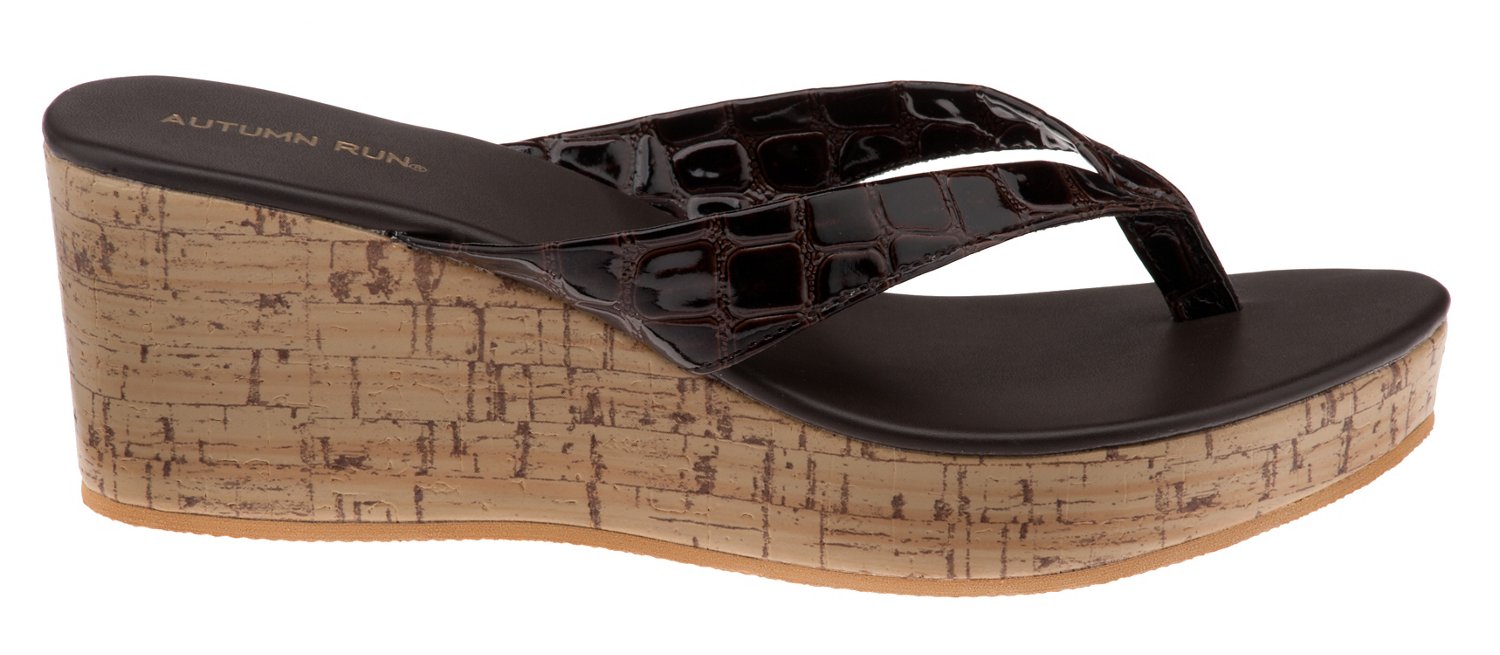 Autumn Run® Women's Croc Thong Sandals