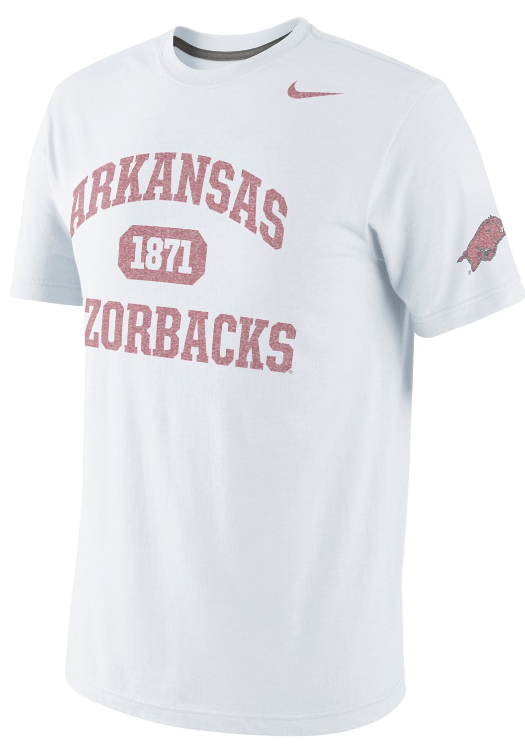 Nike Men's University of Arkansas School Tribute Triblend T-shirt