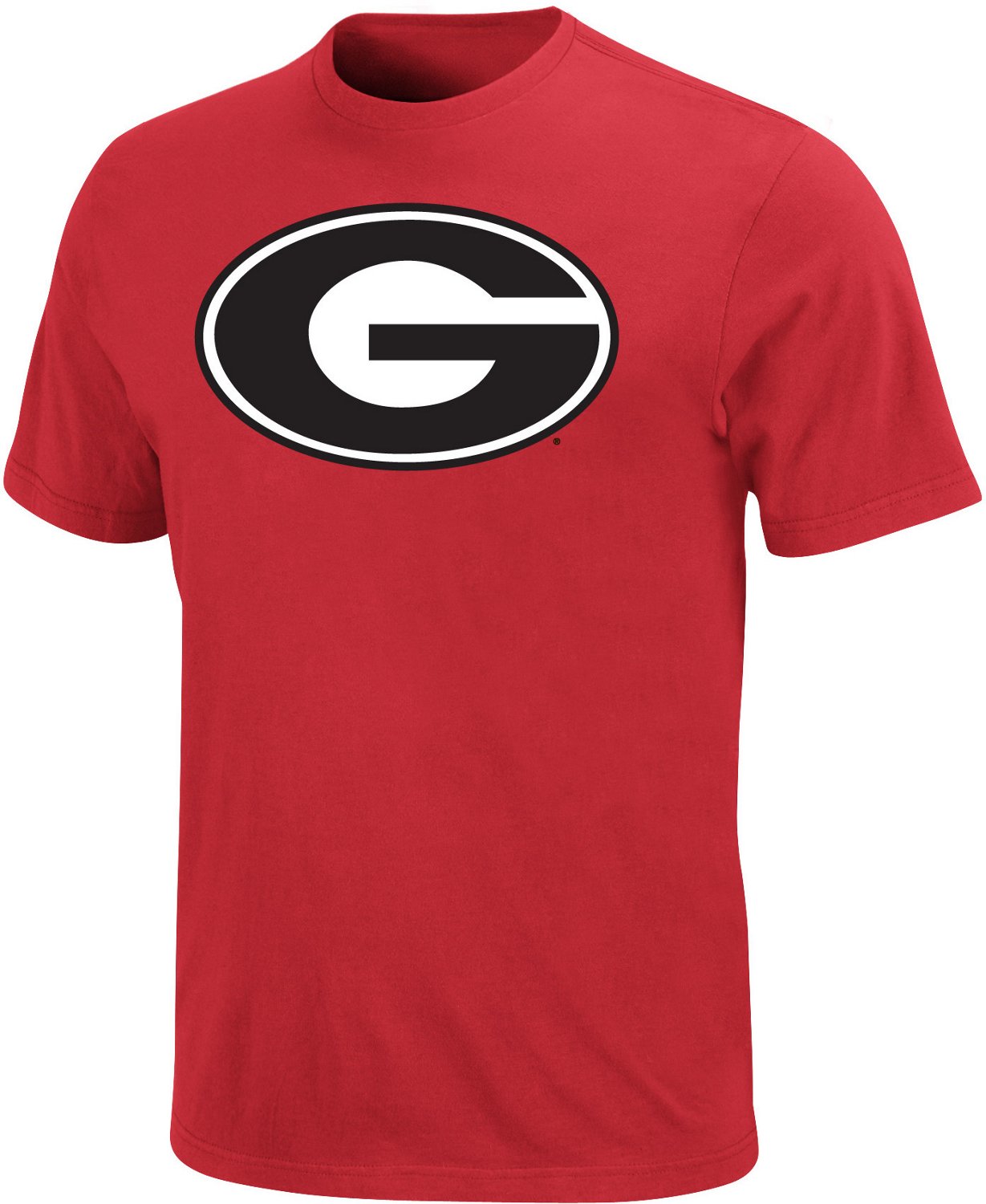 Majestic Adults' University of Georgia Section 101 Football Icon T-shirt