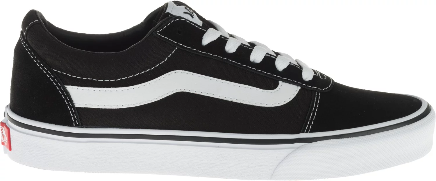 black vans trainers womens