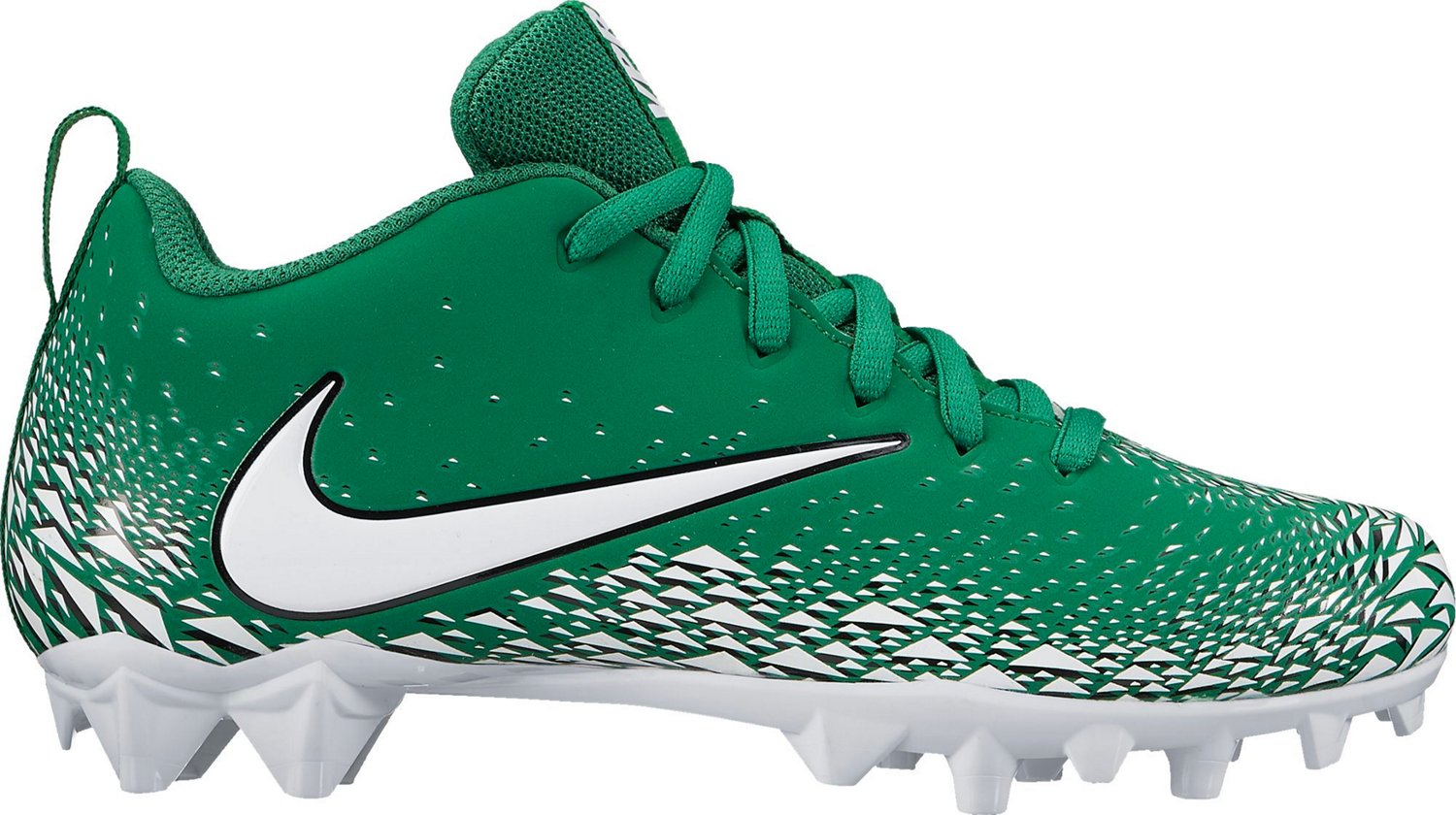 orange and green nike cleats