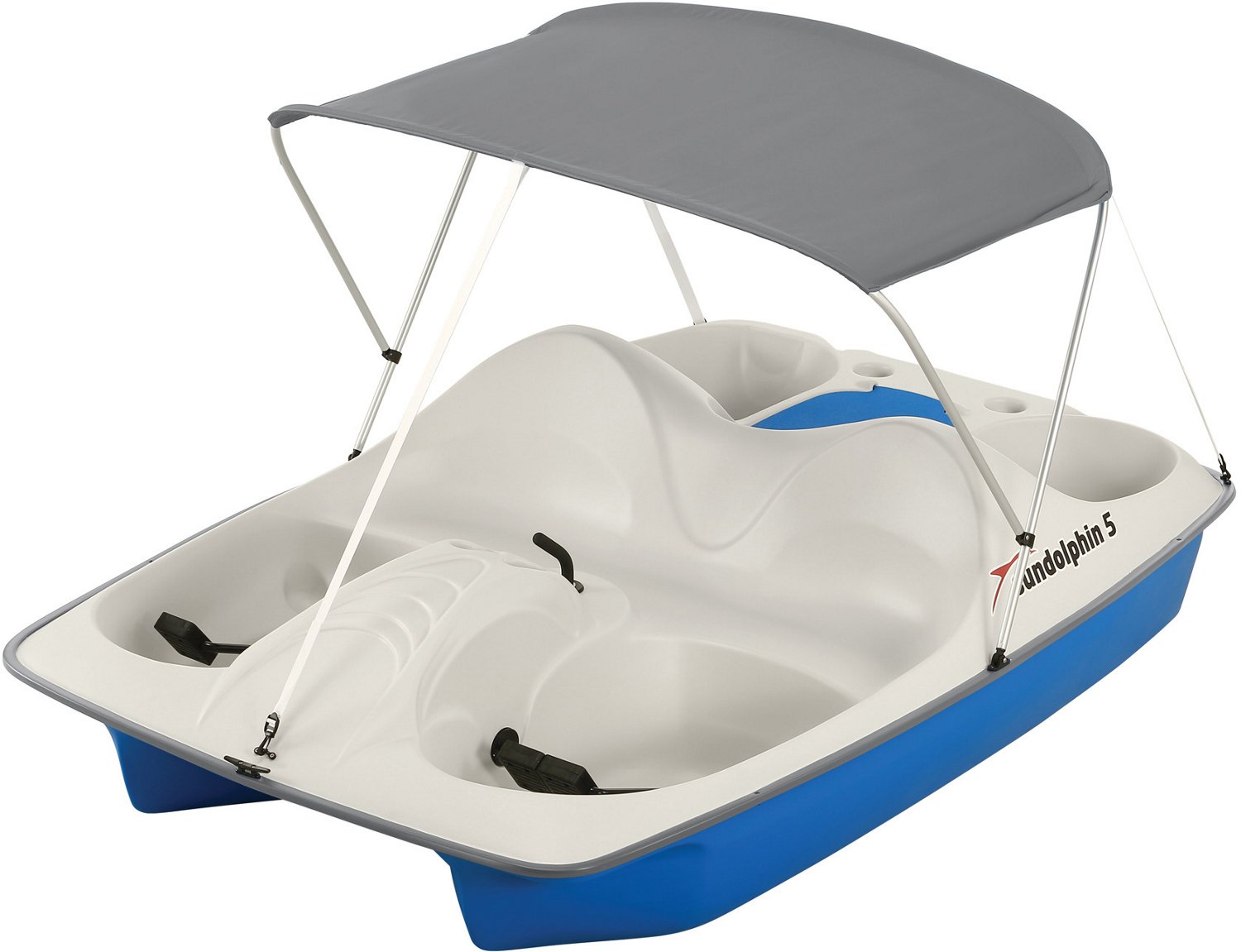 Sun Dolphin 5-Seat Pedal Boat with Canopy | Academy