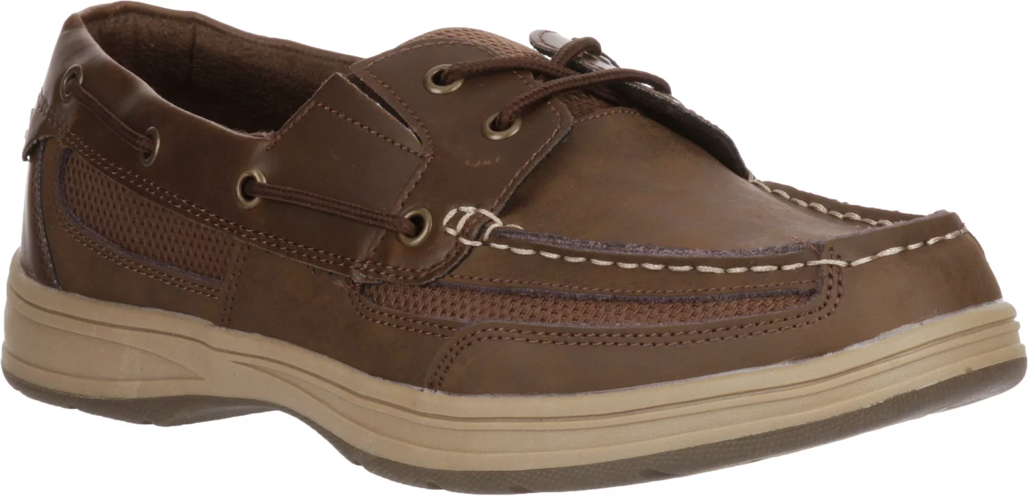 Magellan Outdoors Men's Austin Lace-Up Boat Shoes | Academy