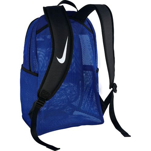 blue nike backpack mesh