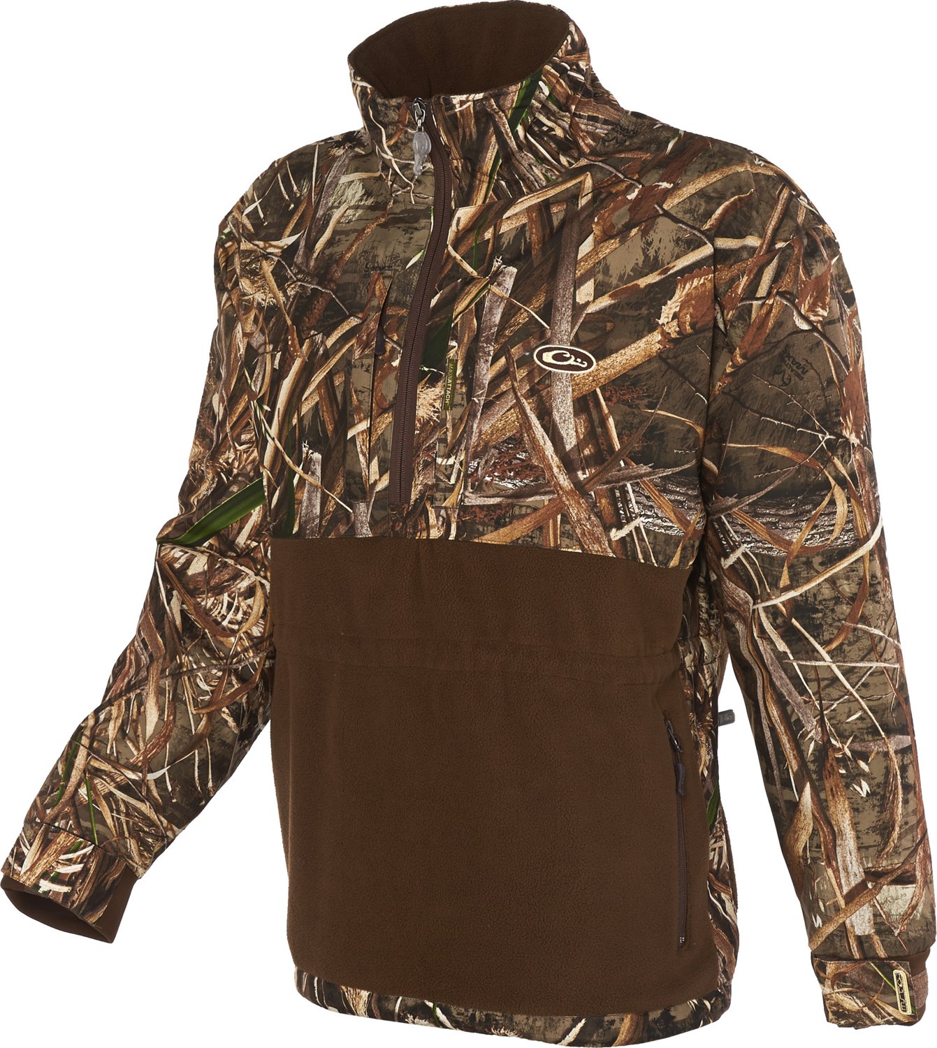 Drake Waterfowl Men's MST Eqwader Plus 1/4 Zip Jacket ...