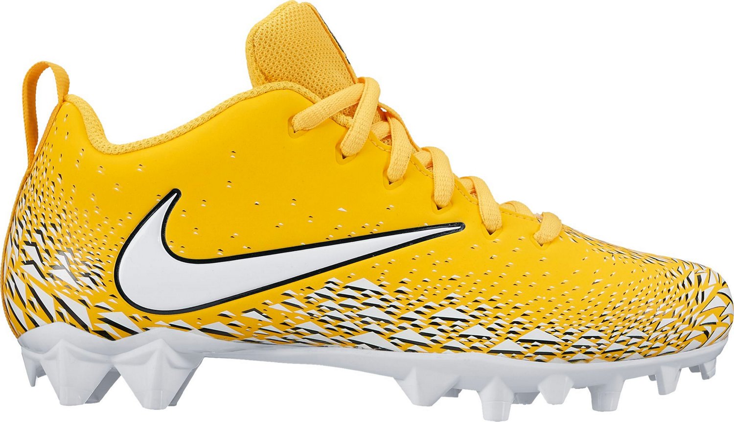 boys yellow football cleats