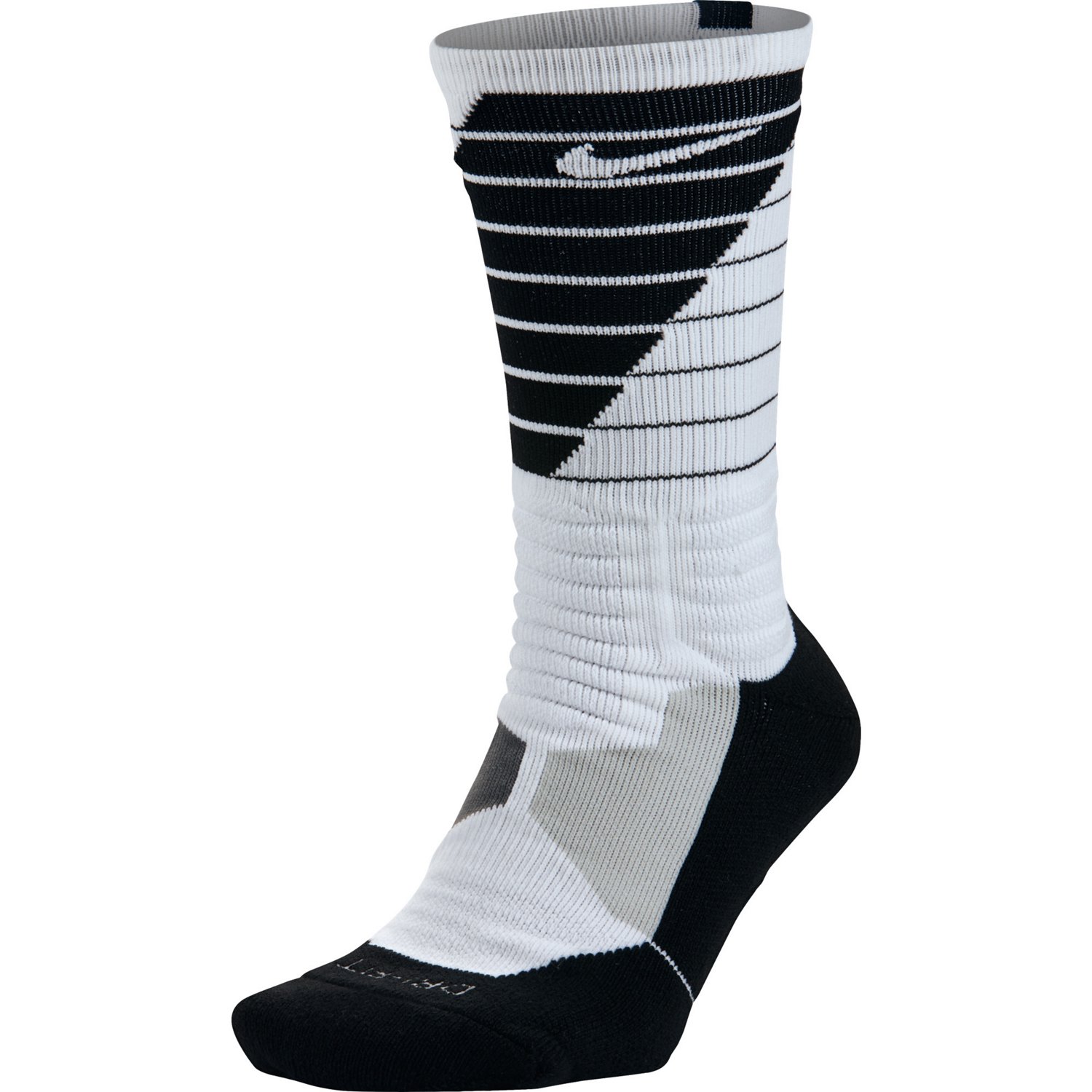 Nike Adults' Hyper Elite Basketball Crew Socks | Academy