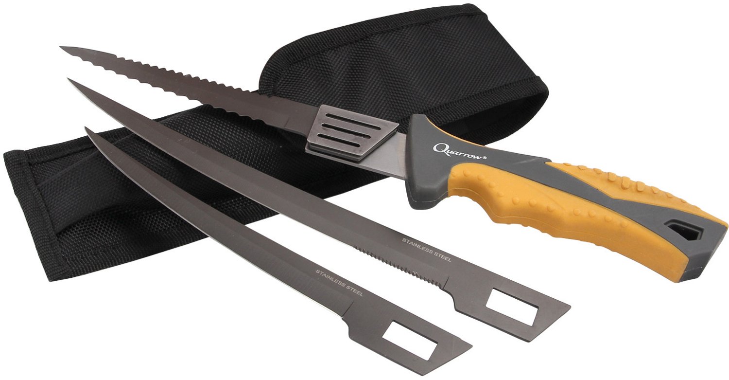 NEBO QuarrowÂ® Interchangeable 3-Blade Knife Set - view number 1