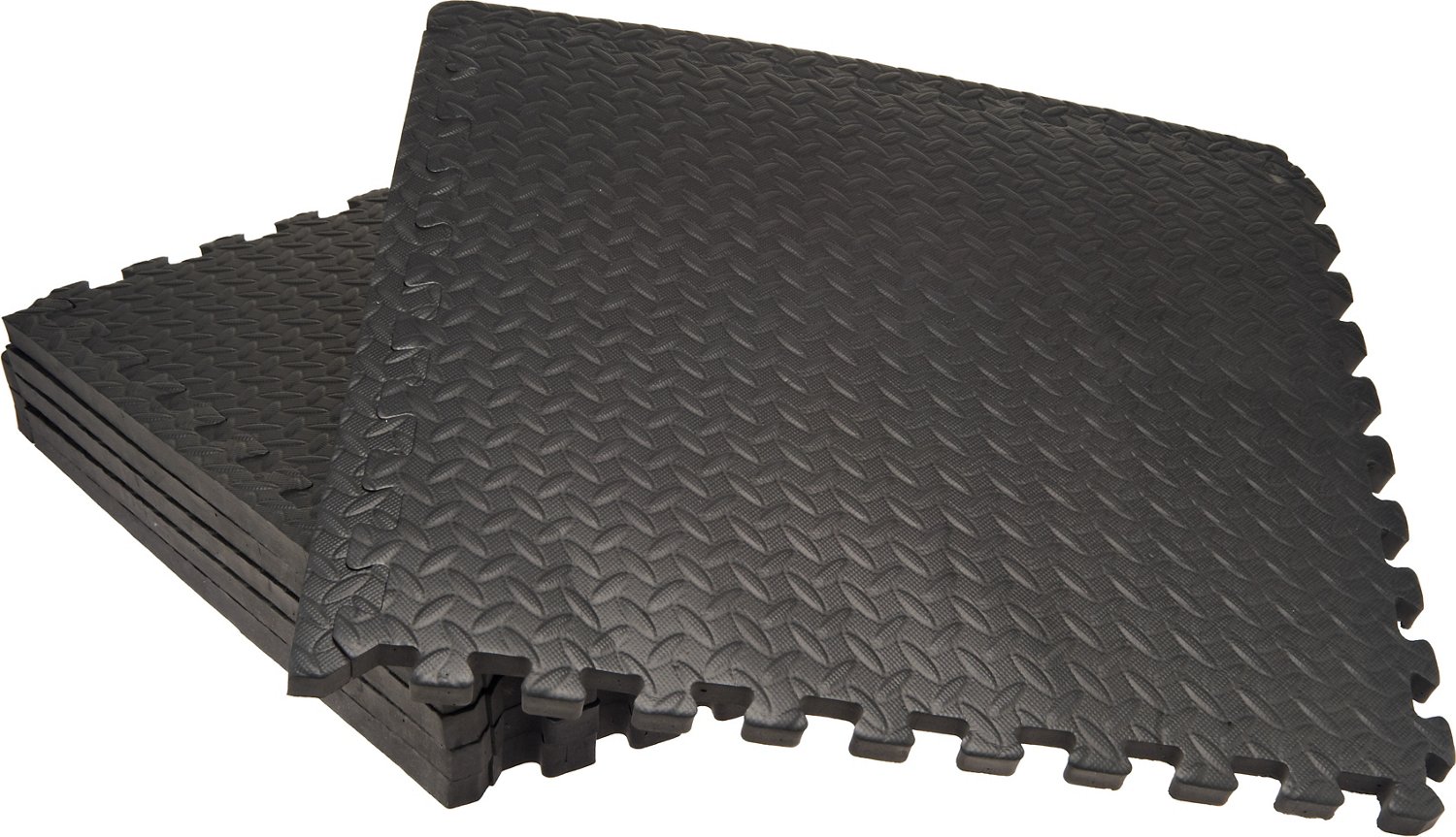 BCG Diamond Plate Fitness Flooring System 6-Pack | Academy