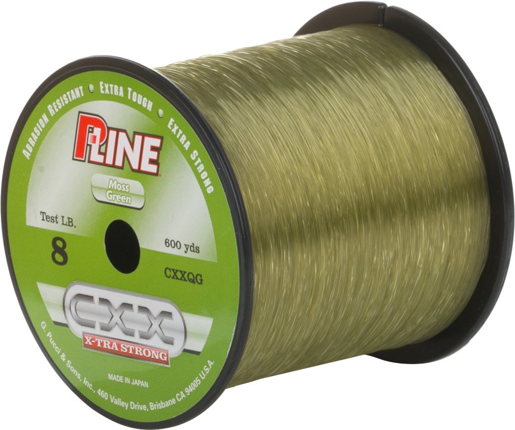 P-Line CXX X-Tra Strong 8 lb. - 600 yards Copolymer Fishing Line - view number 1
