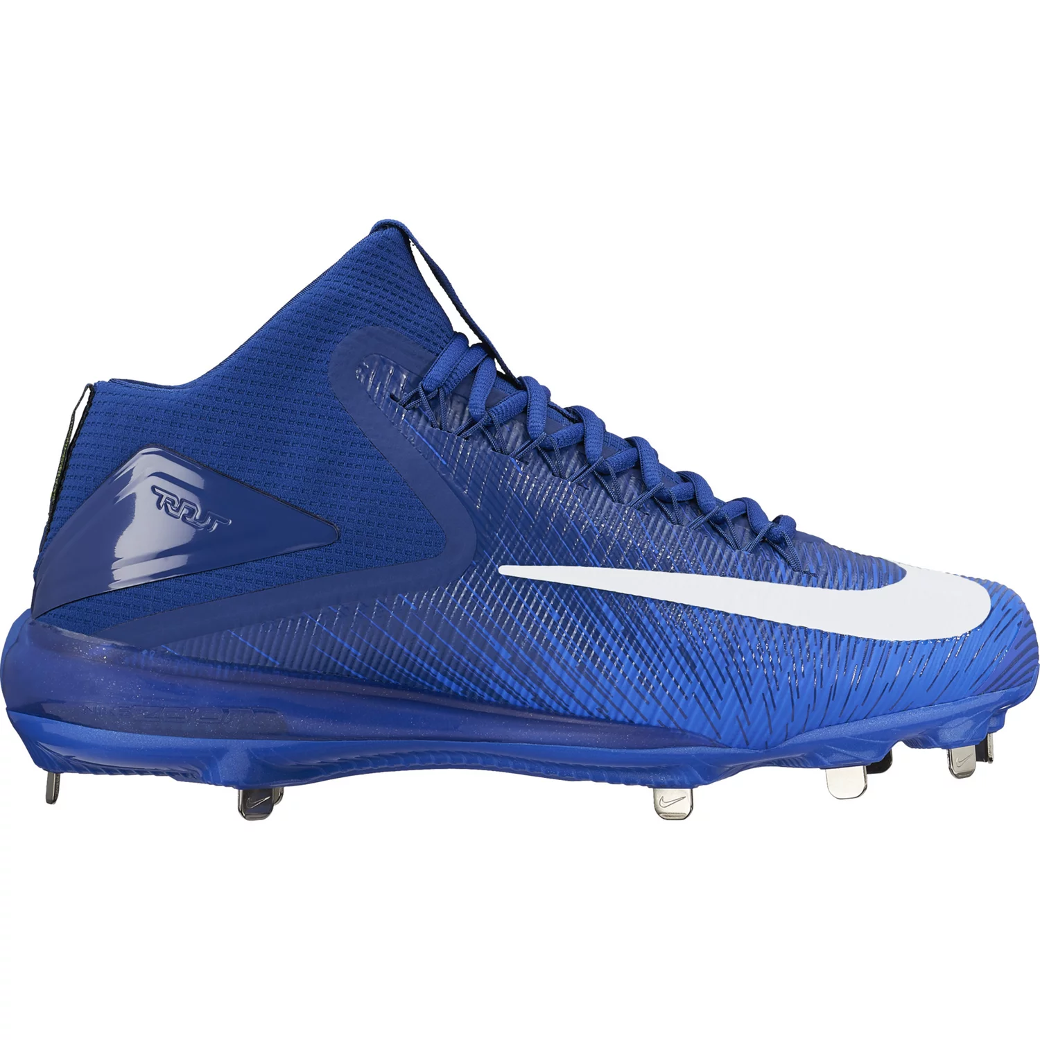 Men's Nike Air Zoom Trout 3 Asg Mid Metal Baseball Cleats Blue/Green G28j4117 Men's Nike Air Zoom Trout 3 Asg Mid Metal Baseball Cleats Blue/Green G28j4117