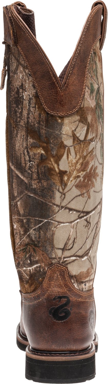 justin stampede snake boots