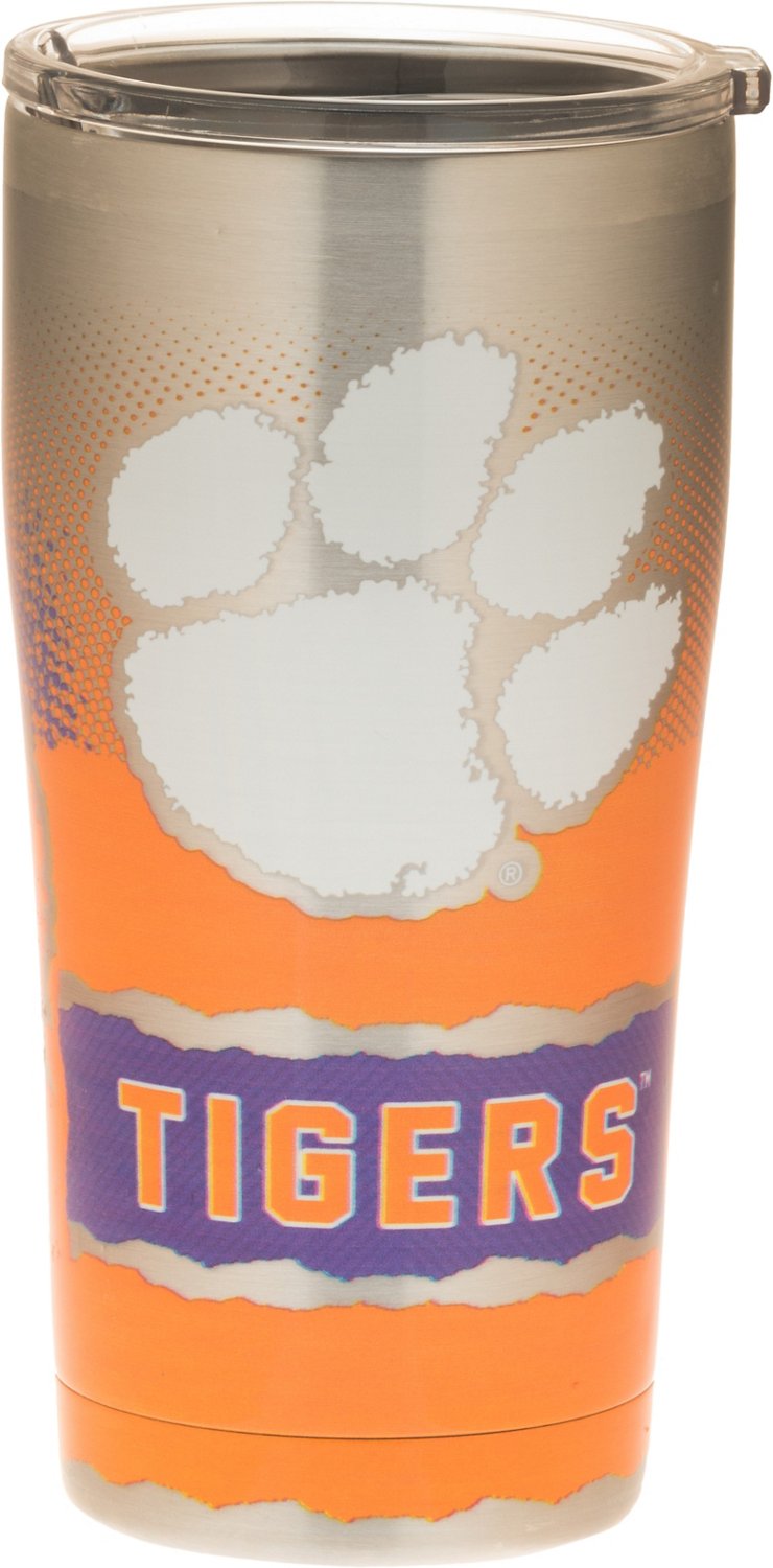 tervis clemson tigers knockout stainless steel tumble