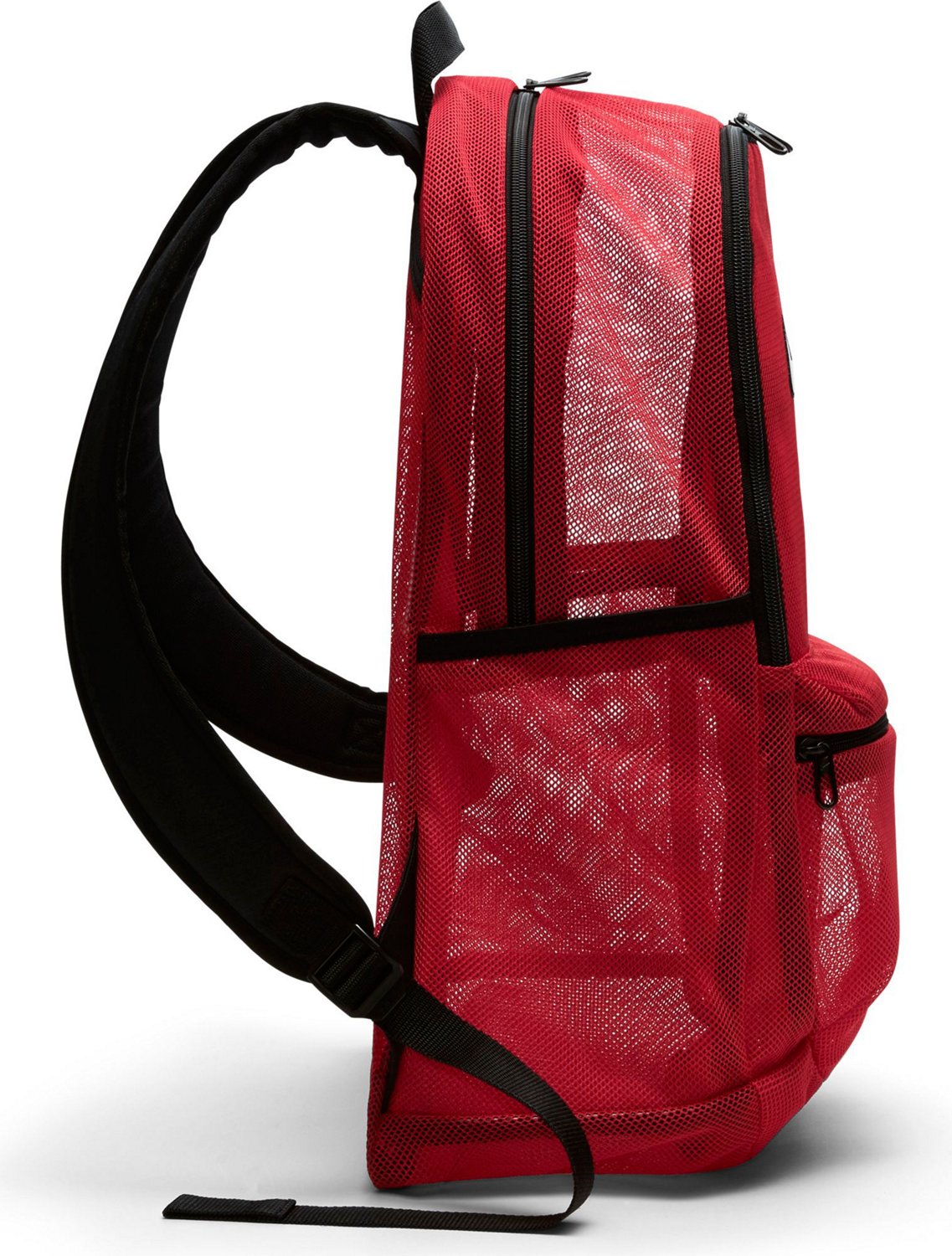 red nike backpack mesh