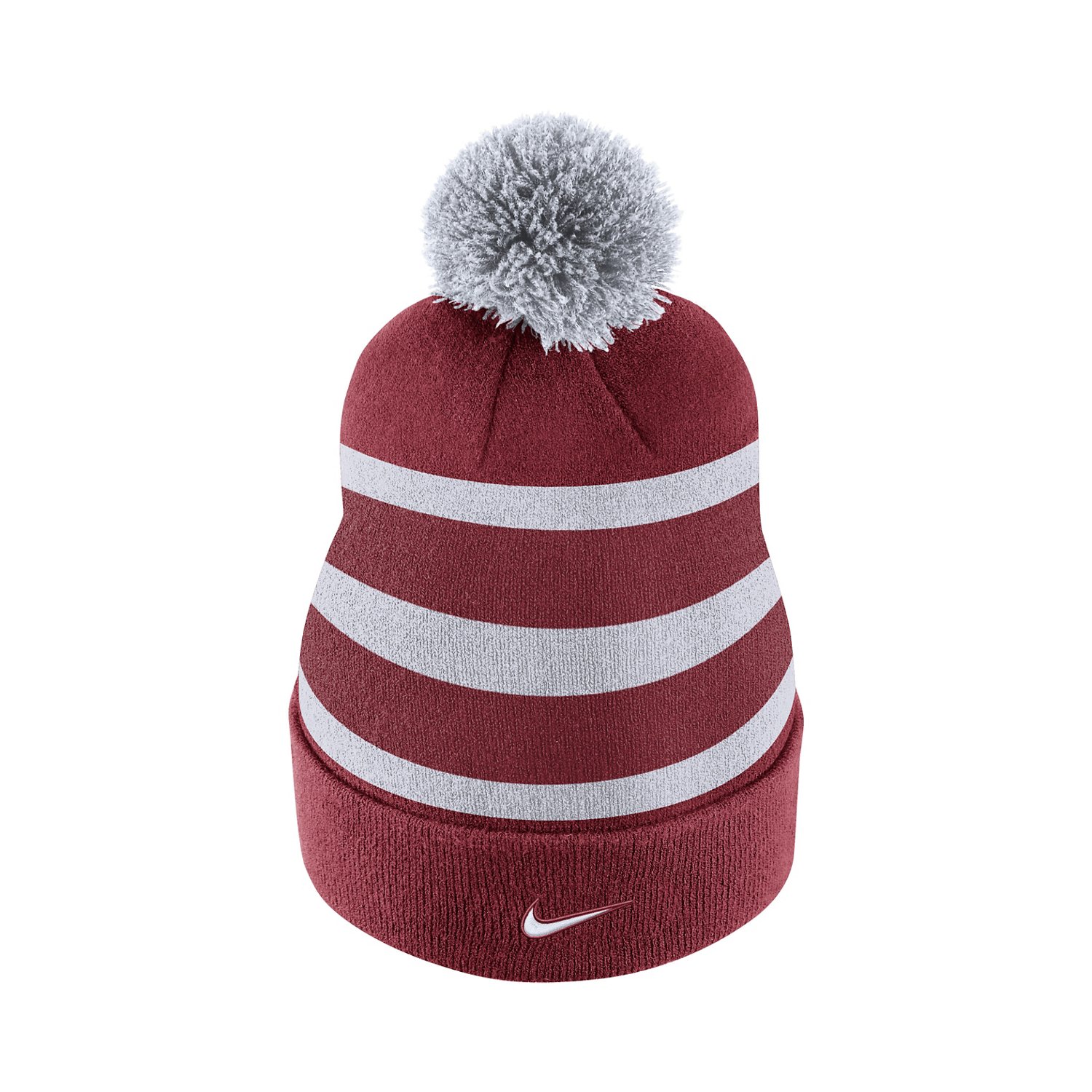 Nike Men's University of Oklahoma Sideline Cuffed Pom Beanie | Academy