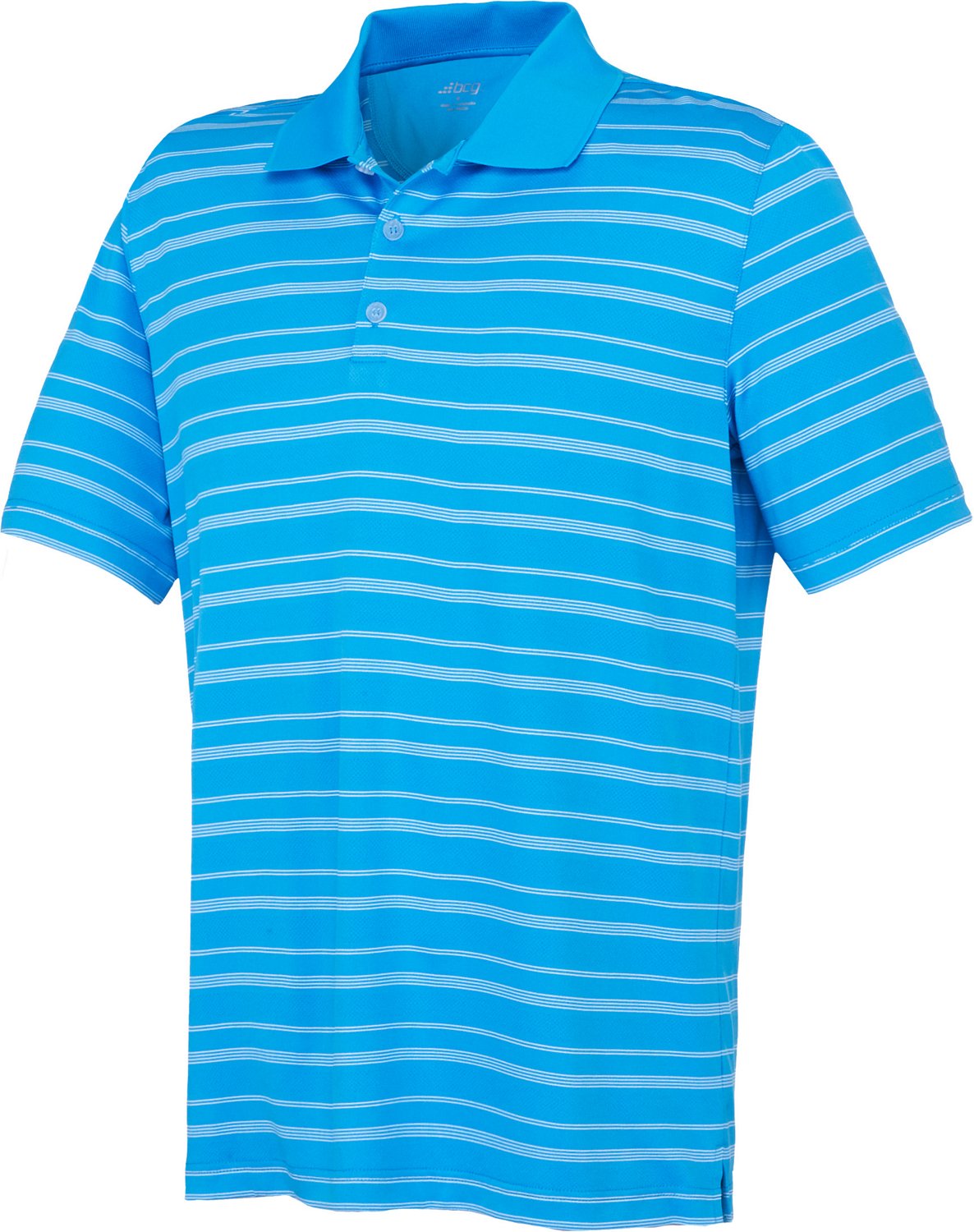 BCG™ Men's Golf Stripe Polo Shirt | Academy