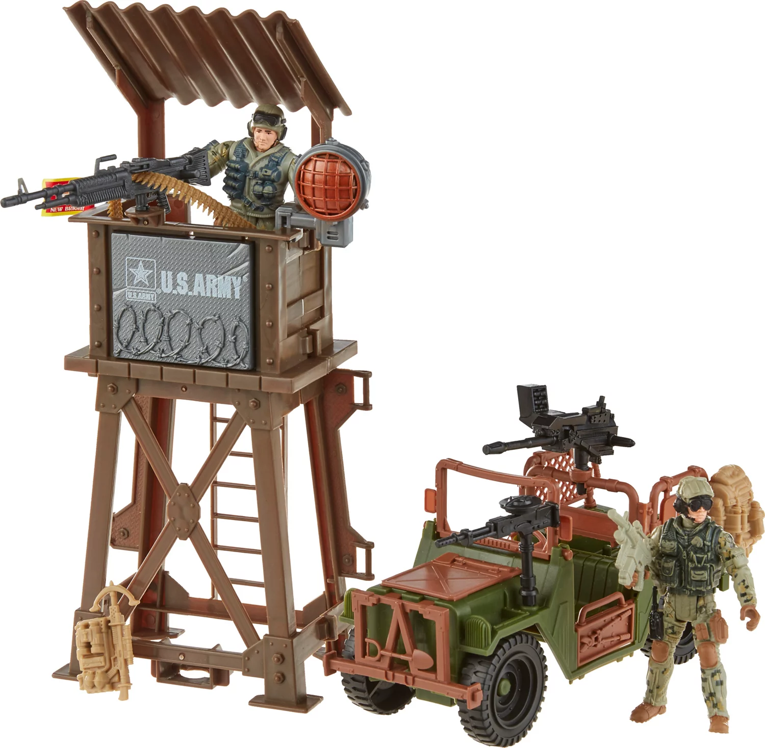 680108056651 UPC - United States Army Observation Tower Playset | UPC ...