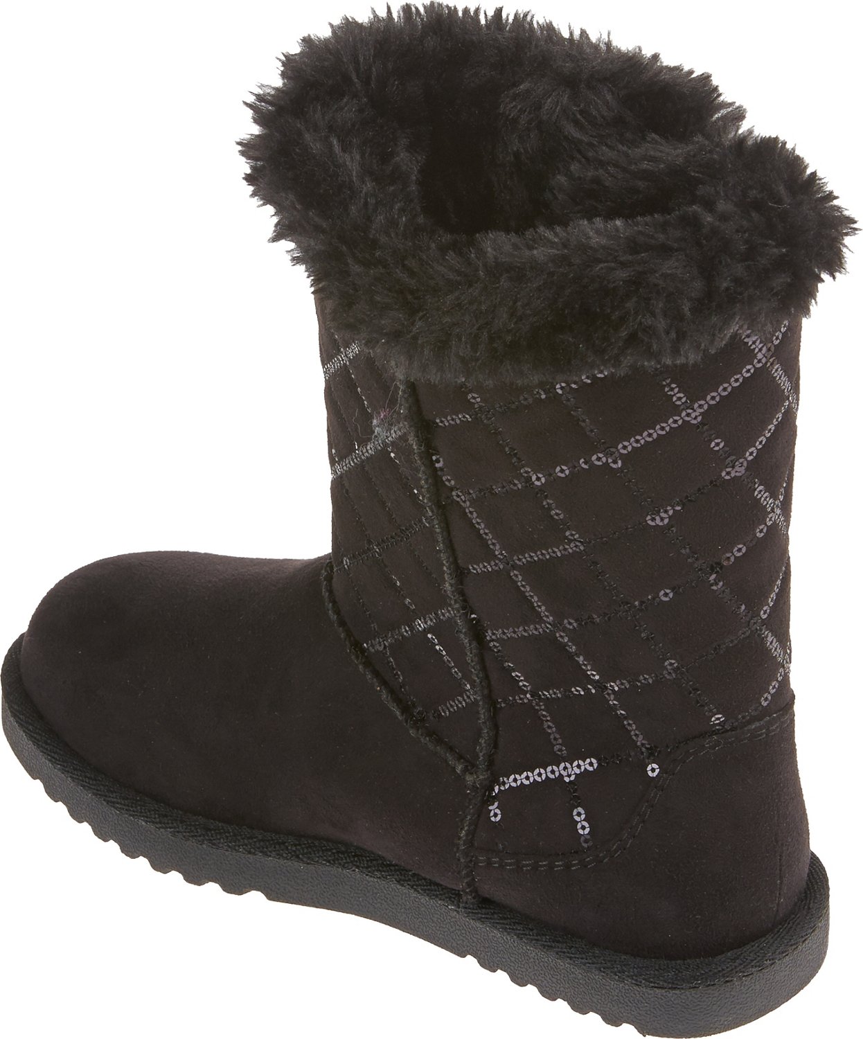 Magellan Outdoors Girls' Quilted Sequin Winter Boots | Academy