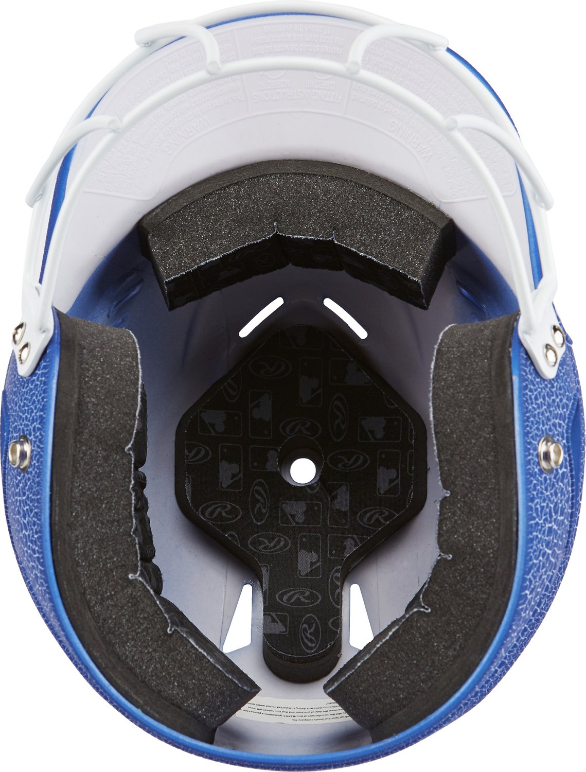 Rawlings Women's Crackle Softball Helmet with Face Mask Academy