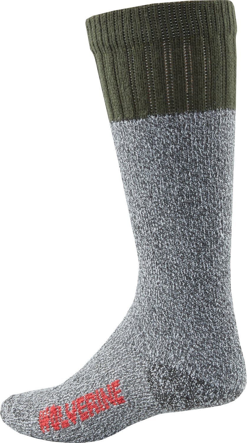 wolverine men's ultimate safety over the calf boot socks
