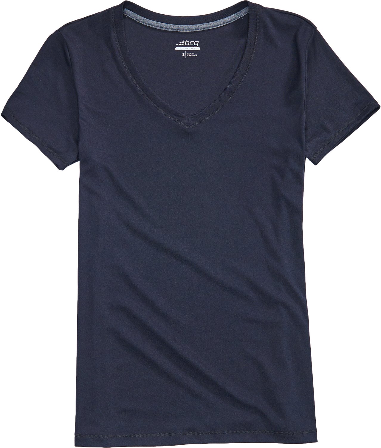 BCG Women's Training Solid Short Sleeve V-neck Tech T-shirt | Academy